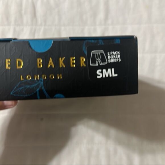 Ted Baker S Multicolored Gray Navy Blue Boxer Briefs - Picture 3 of 5